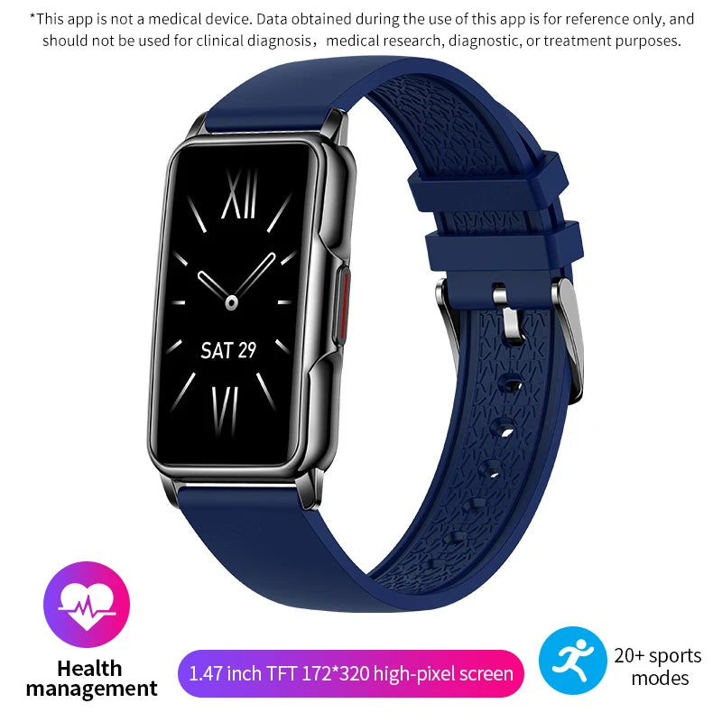 Smart Watch Men Women Fitness Bracelet Sport Band Heart Rate Blood Pressure Monitor Waterproof Bluetooth Call Watch