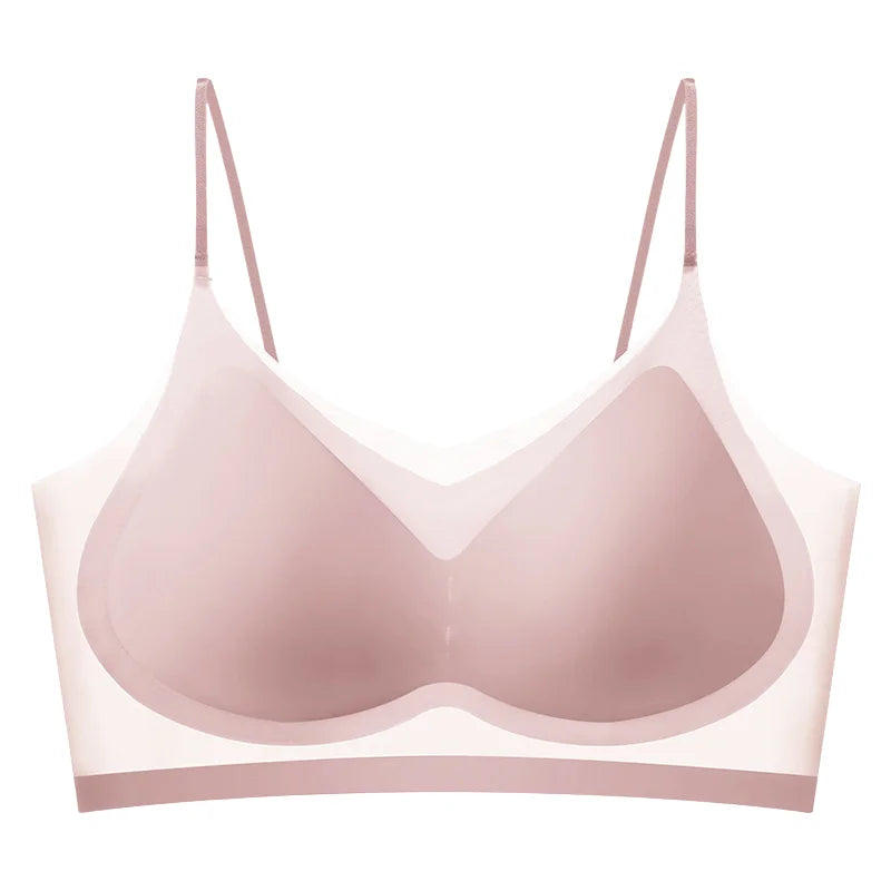 Bras for Women Plus Size Shaping Lifting Bra with Strap Seamless Wirefree Stretch Yoga Bralette Smooth Traceless Bras