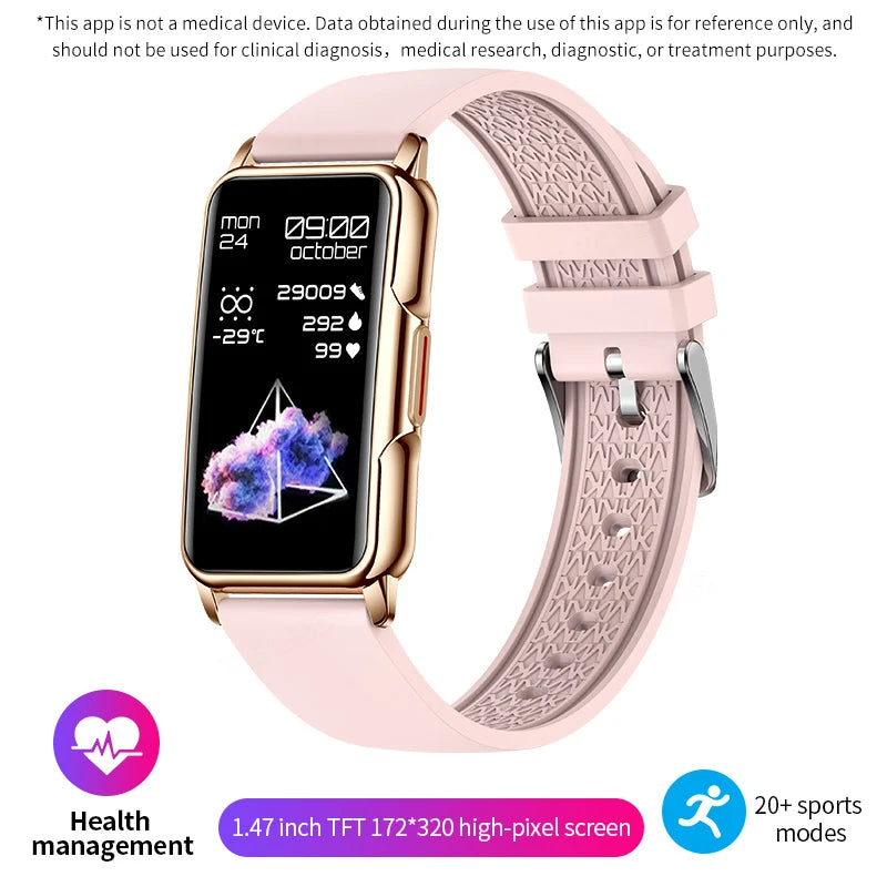 Smart Watch Men Women Fitness Bracelet Sport Band Heart Rate Blood Pressure Monitor Waterproof Bluetooth Call Watch