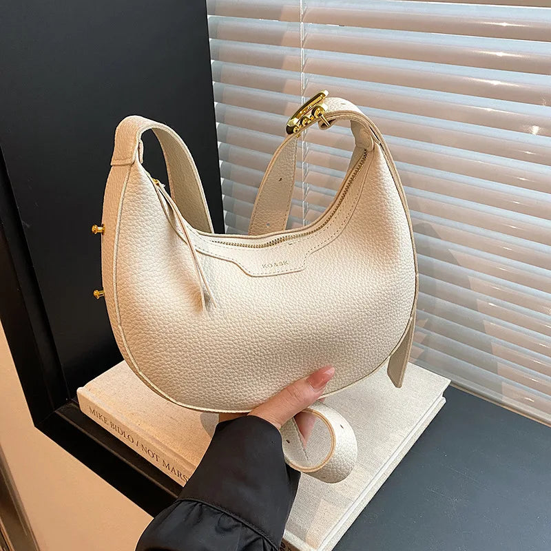EYSORA Luna Half Moon Women's Bag – Luxury Crescent Shoulder Bag