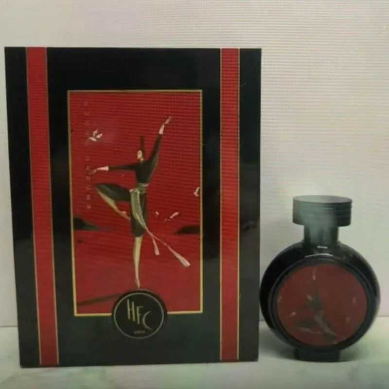 women Long Lasting Fresh Woody Perfume 75ml Oriental Elegant Fragrance with Warm Spicy Aroma Gentle Alluring Scent for Confident