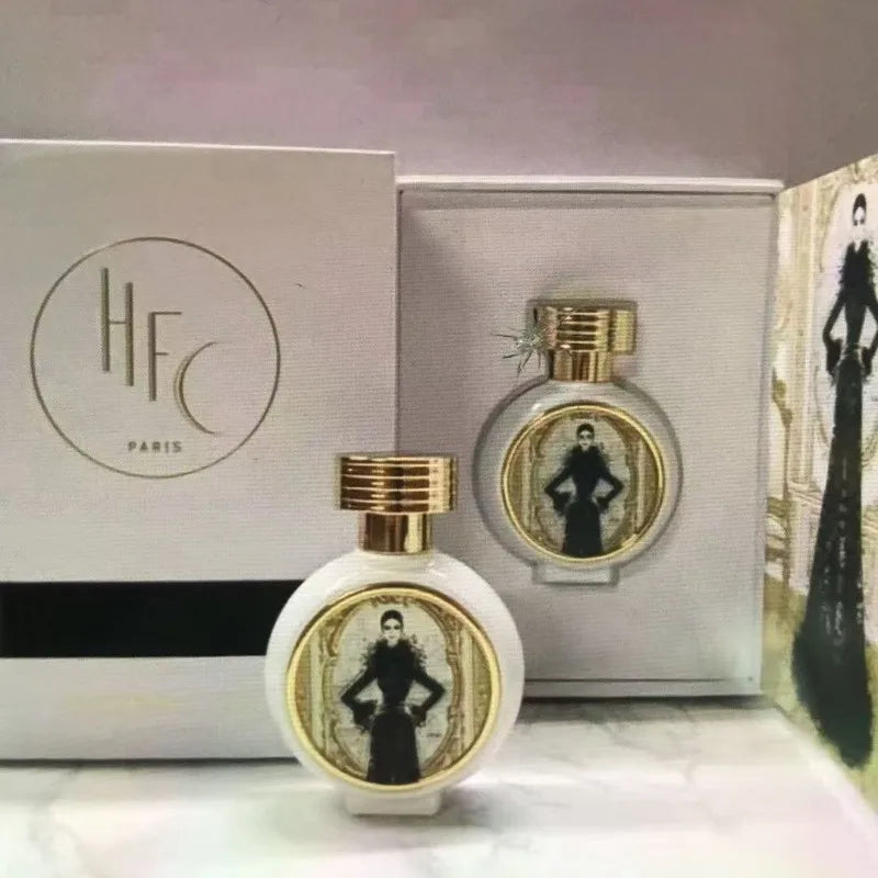 women Long Lasting Fresh Woody Perfume 75ml Oriental Elegant Fragrance with Warm Spicy Aroma Gentle Alluring Scent for Confident