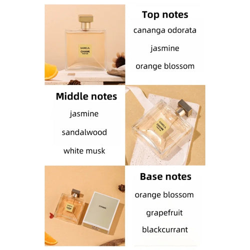 50/100ml Gabelil Women Perfume Refreshing Ladies Luxury Scent Modern Woody Fragrance Elegant Alluring Eau de Parfum for Women