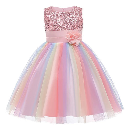 Rainbow Princess Dress