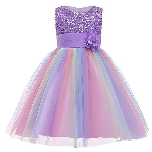 Rainbow Princess Dress
