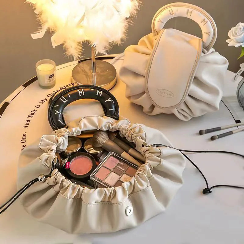 EYSORA Rose Luxury Makeup Bag – Premium Women's Cosmetic Organizer