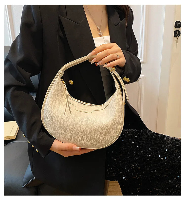 EYSORA Luna Half Moon Women's Bag – Luxury Crescent Shoulder Bag