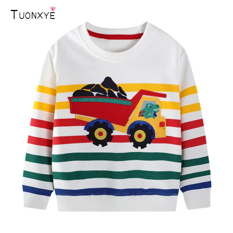 Rainbow Truck Kids Top 🌈