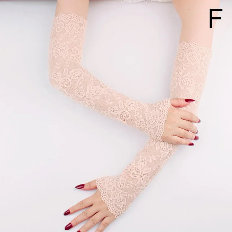 ✨ Elegant UV Protection Sleeves for Women – Breathable Summer Gloves