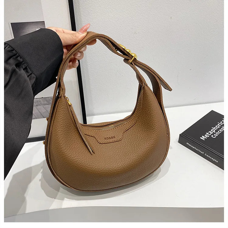 EYSORA Luna Half Moon Women's Bag – Luxury Crescent Shoulder Bag