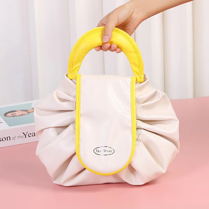 EYSORA Rose Luxury Makeup Bag – Premium Women's Cosmetic Organizer