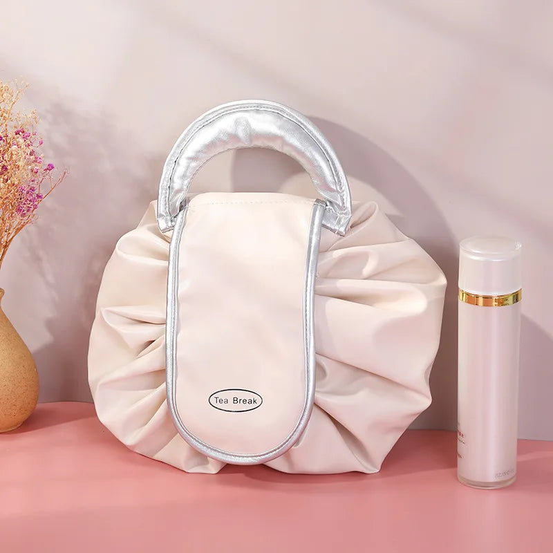 EYSORA Rose Luxury Makeup Bag – Premium Women's Cosmetic Organizer
