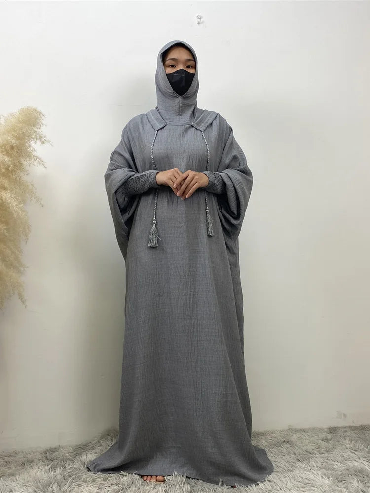عباية كاجوال خليجية    Elegant Hooded Abaya
