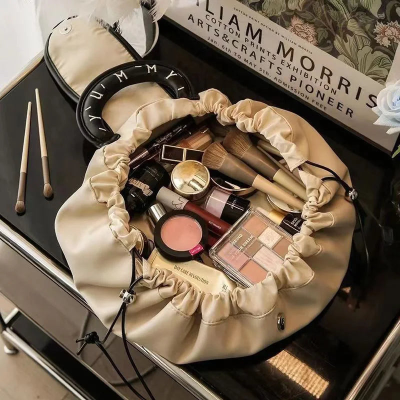 EYSORA Rose Luxury Makeup Bag – Premium Women's Cosmetic Organizer
