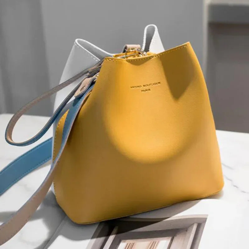 EYSORA Laura Bucket Luxury Women's Bag – Premium Structured Bucket Handbag