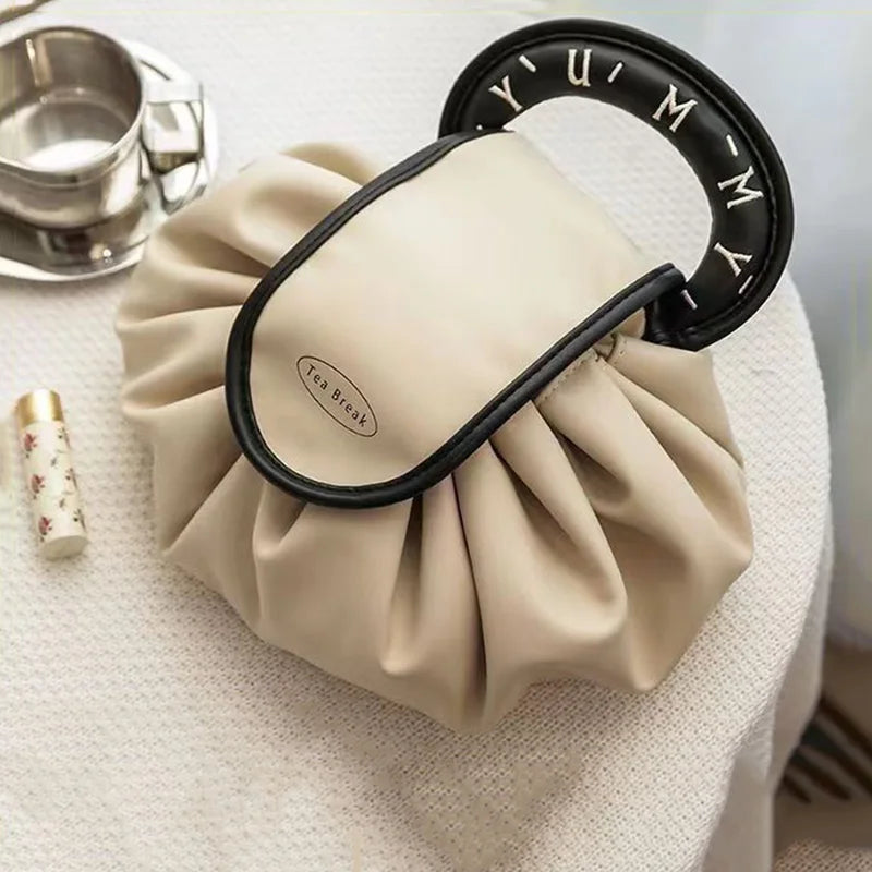 EYSORA Rose Luxury Makeup Bag – Premium Women's Cosmetic Organizer