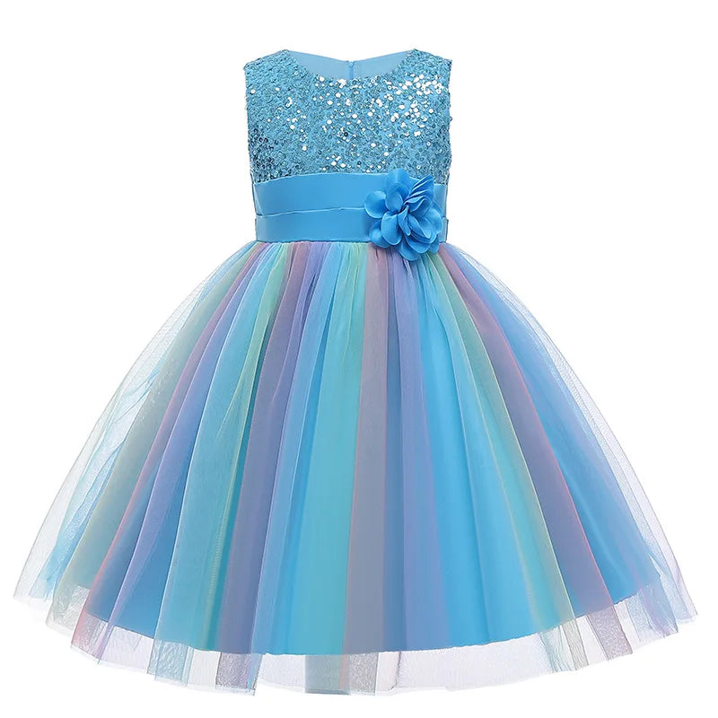 Rainbow Princess Dress