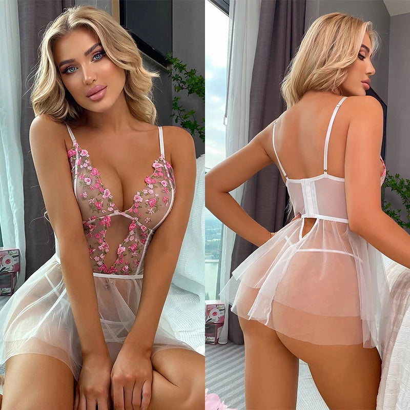 Blossom Lace Babydoll