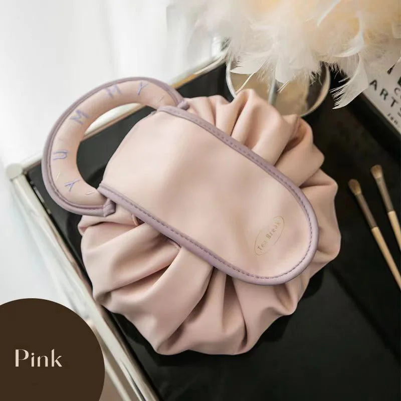 EYSORA Rose Luxury Makeup Bag – Premium Women's Cosmetic Organizer