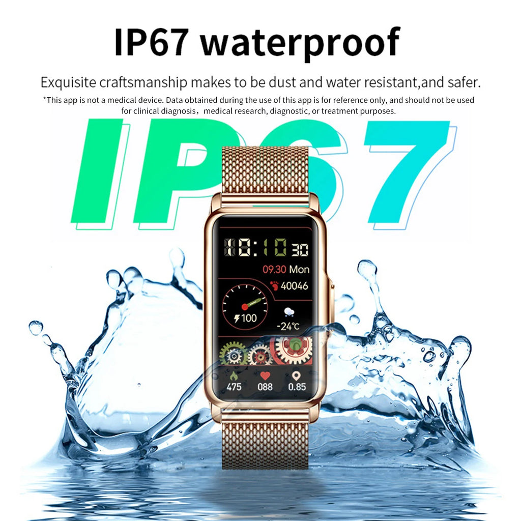 Smart Watch Men Women Fitness Bracelet Sport Band Heart Rate Blood Pressure Monitor Waterproof Bluetooth Call Watch
