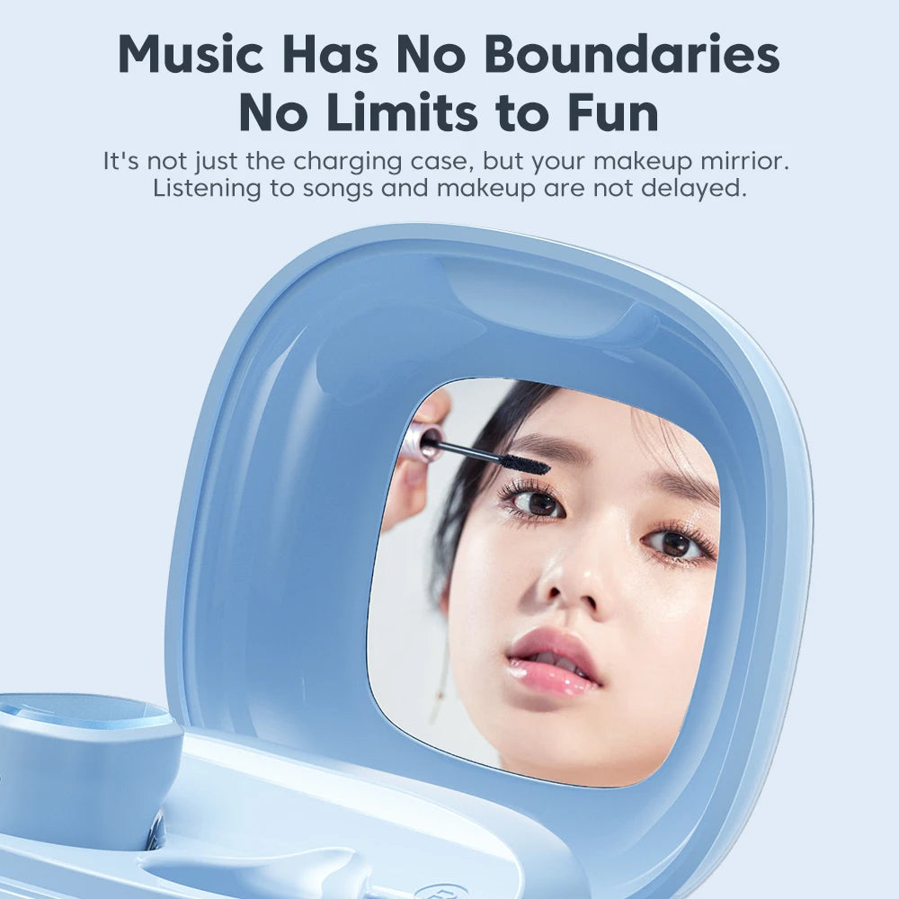 Bluetooth 5.3 Wireless HiFi In-Ear Headphones Touch Control with Mic Sports Noise Reduction Earbuds