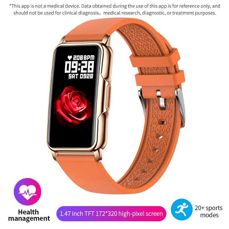 Smart Watch Men Women Fitness Bracelet Sport Band Heart Rate Blood Pressure Monitor Waterproof Bluetooth Call Watch