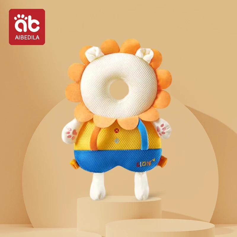 Cartoon Baby Head Protector Backpack 1-3T Toddler Anti-Fall Safety Cushion Pad Protective Headgear