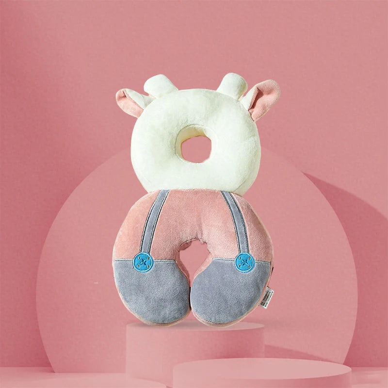 Cartoon Baby Head Protector Backpack 1-3T Toddler Anti-Fall Safety Cushion Pad Protective Headgear