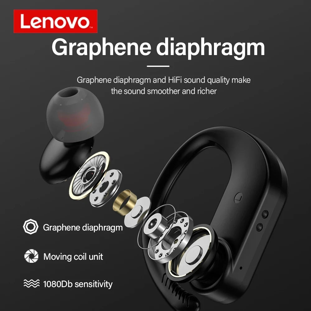 OWS Wireless Bluetooth Sports Earphones Pro Waterproof Noise Reduction HD Call Gaming Headset